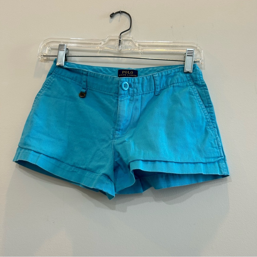 Ralph Lauren blue shorts. Size 10.